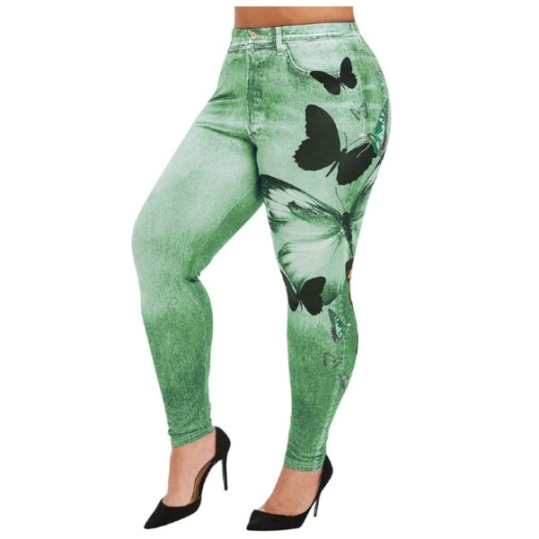 Green Jeans Leggings