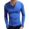 Blue Slim Fit T Shirt