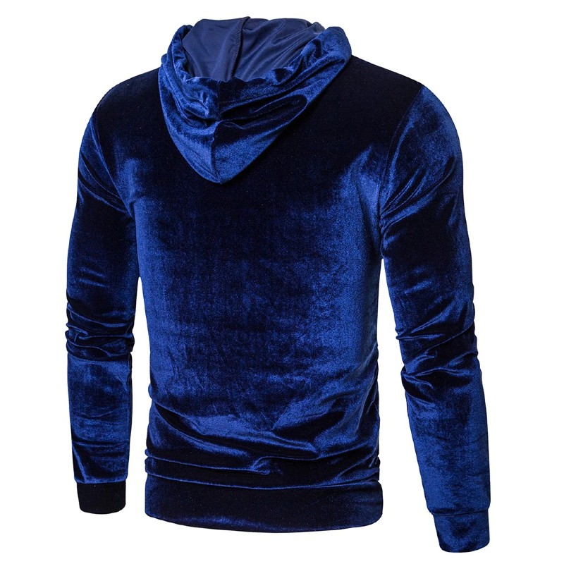 Men's Velvet Hoodie - Visible Variety