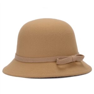 Women’s Vintage Cloche Bucket Hat