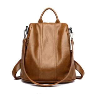 Women’s Anti-Theft Genuine Leather Backpack