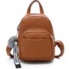 brown mini backpack
