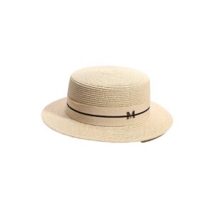 Women’s Classic Flat Straw Panama Sun Hat