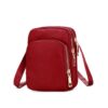 red crossbody bag