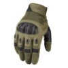 green full finger tactical gloves