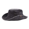 black fishing hat