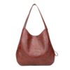 brown luxury shoulder bag