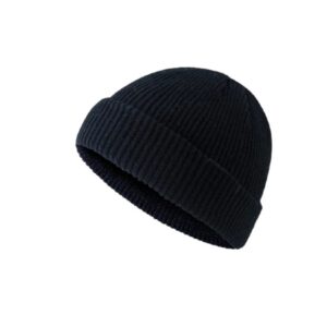 Men’s Beanie Hat Winter Knitted Woolen Warm Brimless Cap