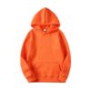 orange men hoodie