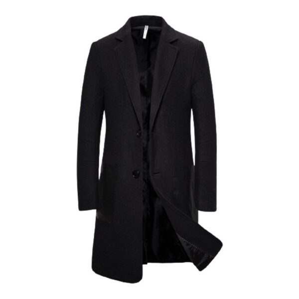 overcoat black