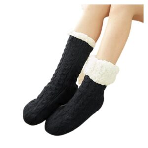 Women’s Sleep Socks with Plush Lining