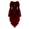 gothic dress red