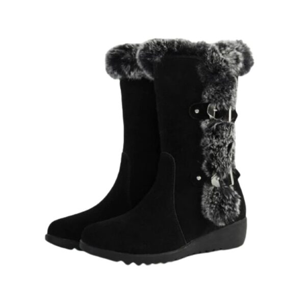 winter women boots black
