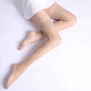 12D Women Ultrathin Sheer Thigh High Stockings