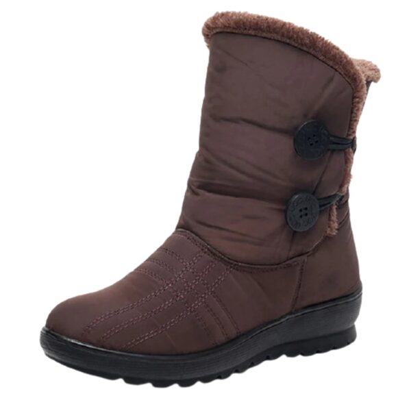 women snow boots brown