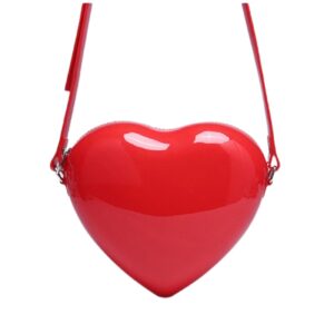 Jelly Love Heart Bag Shoulder Bag