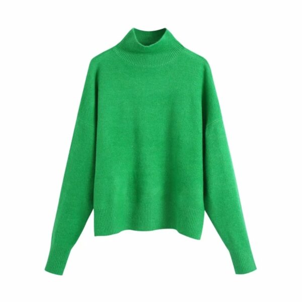 women sweater green