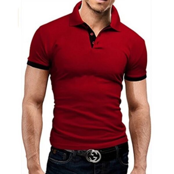 polo shirt red