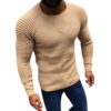 slim fit sweater khaki