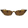 cat eye sunglasses leopard