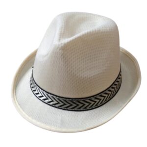 Unisex Summer Jazz Hat with Belt