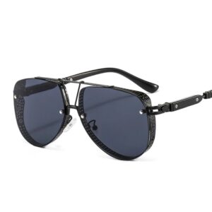Unisex UV400 Polarized Oversized Oval Sunglasses