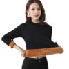 women fleece sweater black