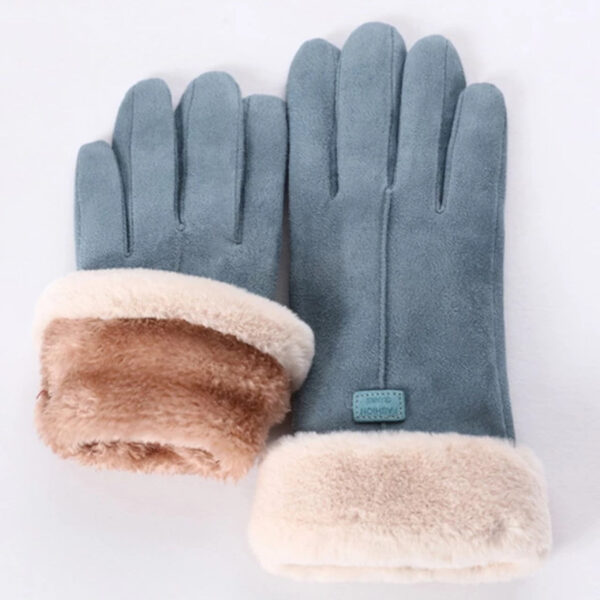 gloves with plush lining