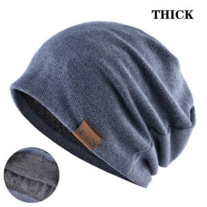 Winter Thick Beanie with Plush Lining