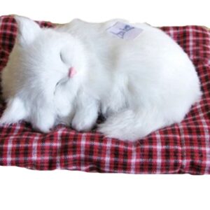 Sleeping Cat Plush Stuffed Toy with Sound