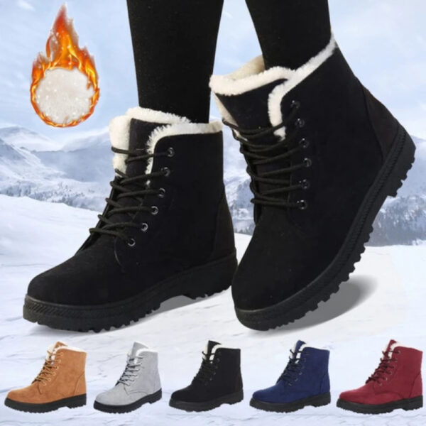 Wool Lined Winter Boots