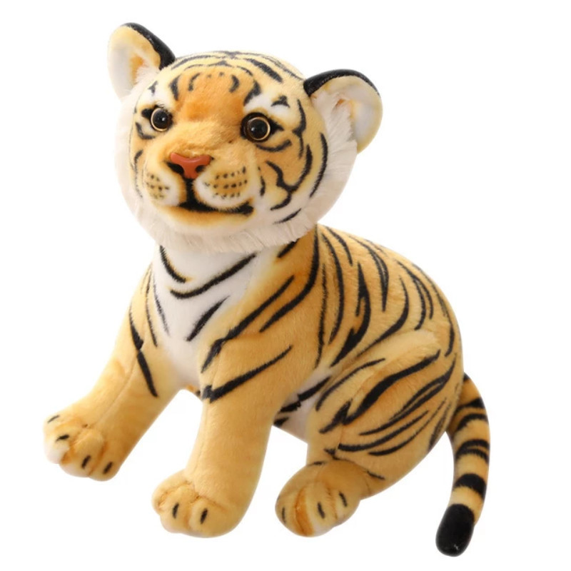 baby tiger toy yellow