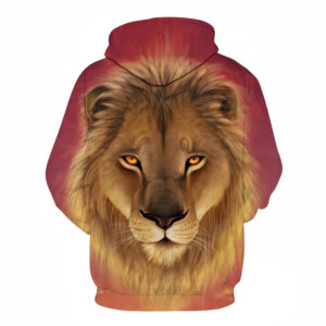 3D Lion Hoodie