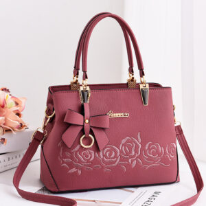 Fashionable Luxury PU Leather Handbag Shoulder Bag
