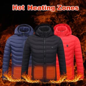 Men USB Electric Heated Thermal Jacket