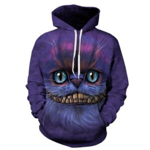 Purple Cat Hoodie