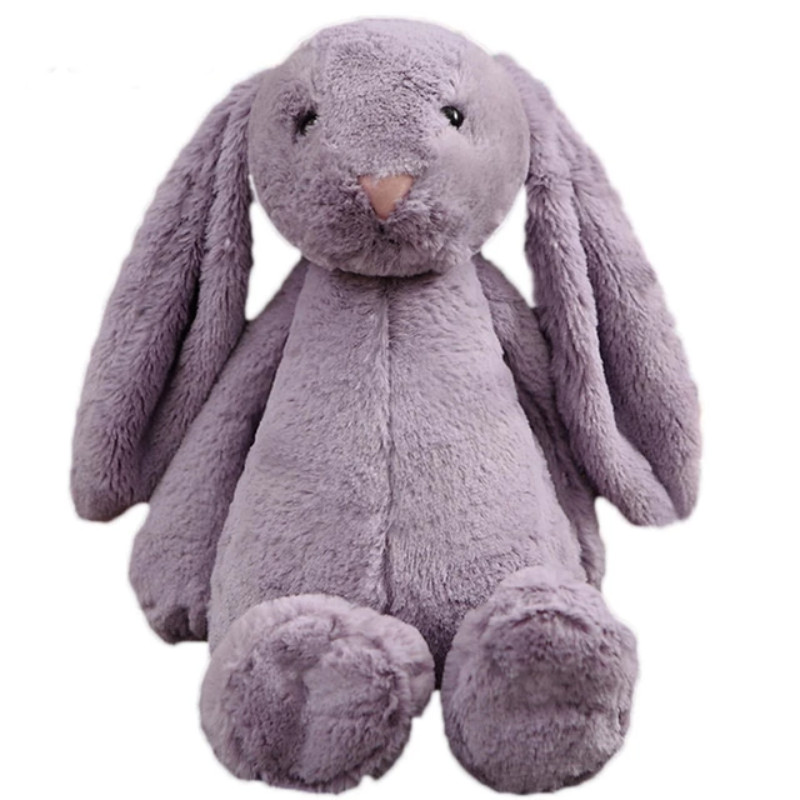 rabbit plush toy purple
