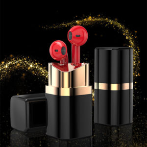 Bluetooth Lipstick Earphones with Noise Reduction