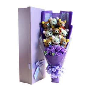 Cute Teddy Bear Bouquet Unique Gift