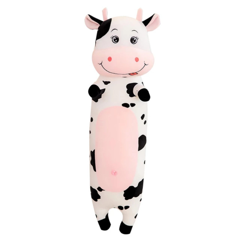 cow shaped pillow white