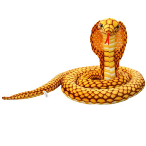 Long Stuffed Plush Cobra Snake Toy