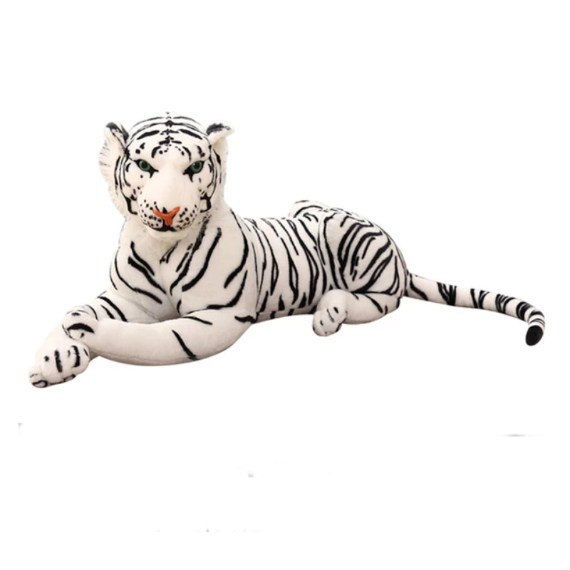 giant plush tiger white
