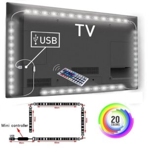 Color Changing LED Strip with Remote Control