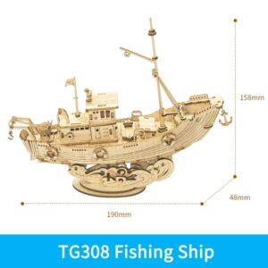DIY 3D Wooden Ship Model
