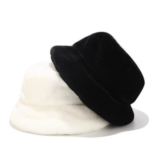 Women Fluffy Bucket Hat