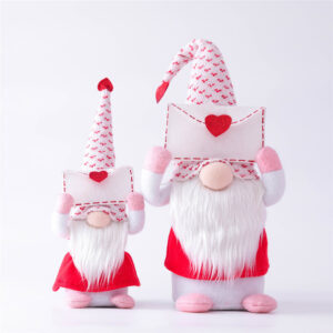 Valentines Day Gnome Ornaments