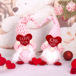 Valentines Love Gnomes Ornaments