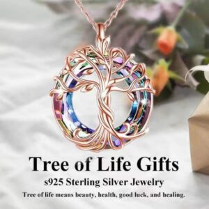 Simple Fashion Hollow Out Tree Of Life Necklace Pendant