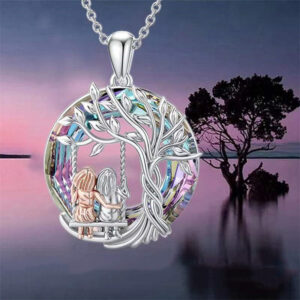 925 Sterling Silver Sisters Tree Of Life Pendant