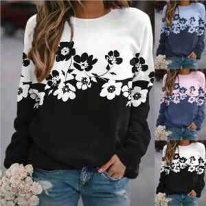 Women Floral Pullover